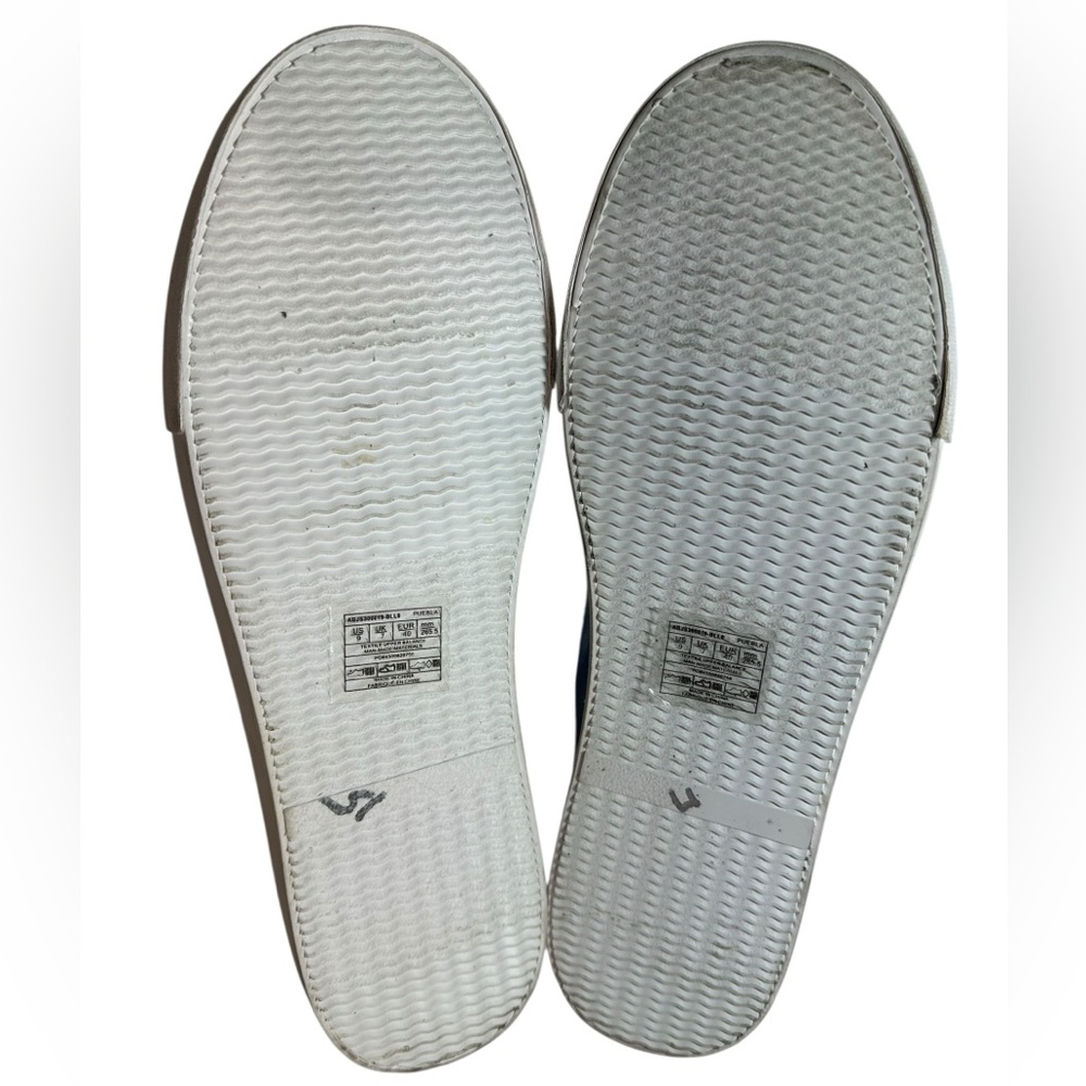 Billabong Puebla Platform Sneaker Light Blue/White Tie Dye Vulcanized - Picture 5 of 7